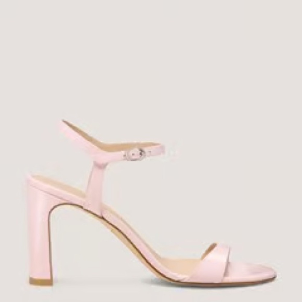 NWT Stuart Weitzman Pink Heel Sandals